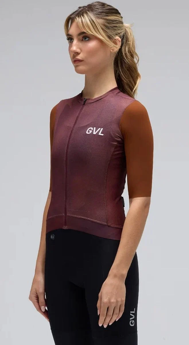 Jersey Ciclismo M/C Mujer Givelo Grafeno ModernClassicRusset