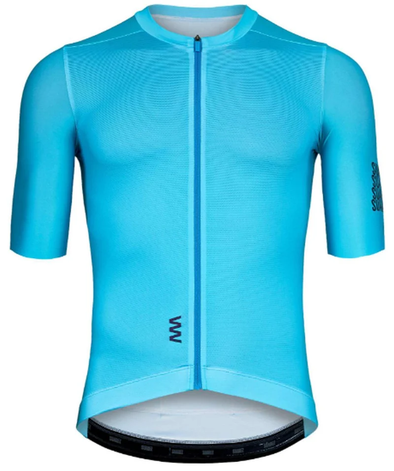 Jersey de Ciclismo M/C Suarez Solid Sky Blue