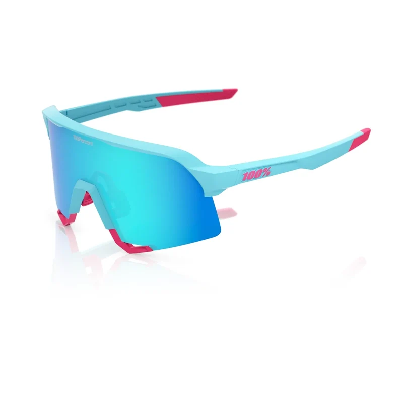 Gafas 100% S3 LE Tatis 4 Soft Tact Azul Lente Azul Topaz Espejo