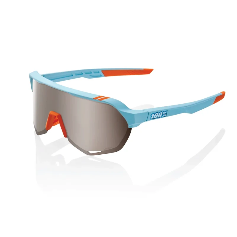 Gafas 100% S2 Soft Tact Two Tone Lente Hiper Silver Espejo