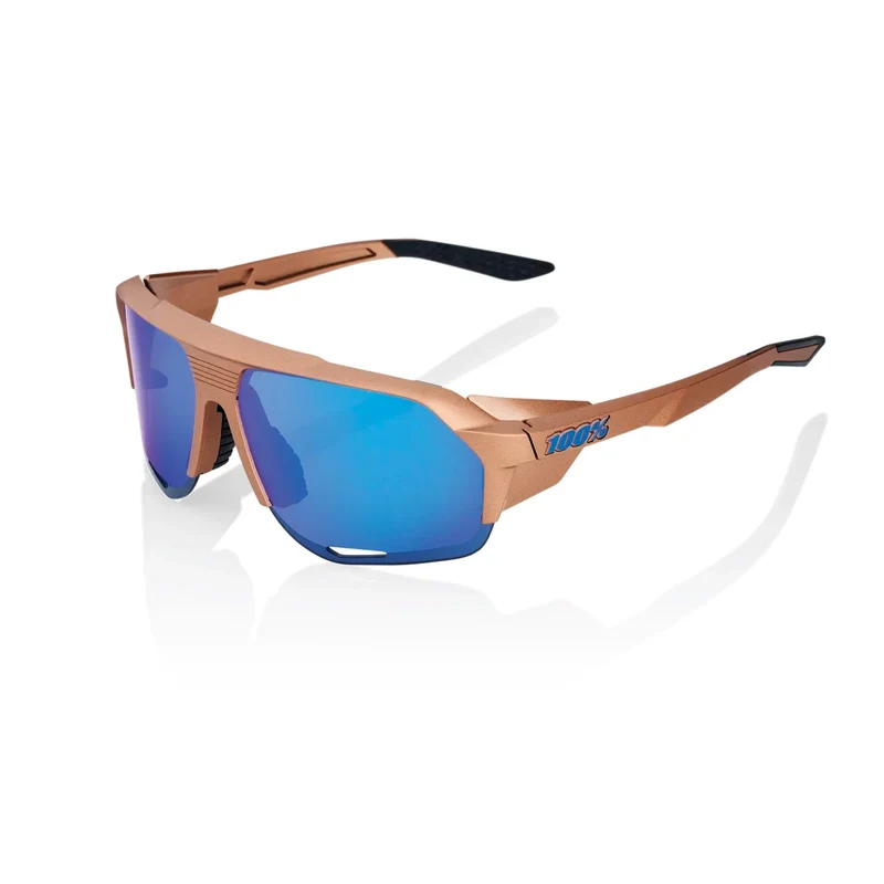 Gafas 100% Norvik Copper Chromium Mate Lente Azul Espejo