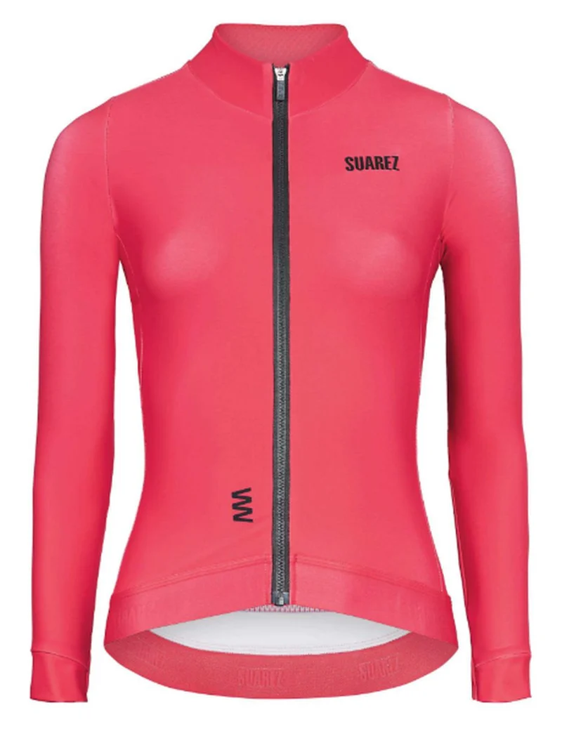 Jersey Ciclismo M/L Mujer Suarez Térmico Ascender Raspberry