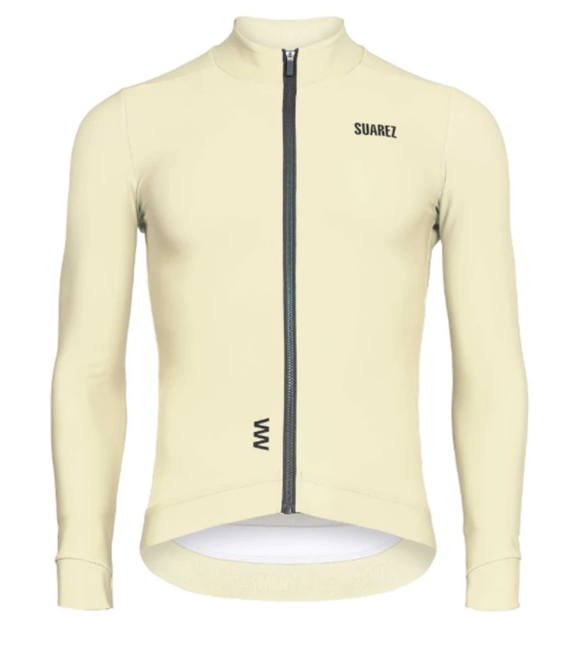 Jersey De Ciclismo M/L Suarez Térmico Ascender Vanilla