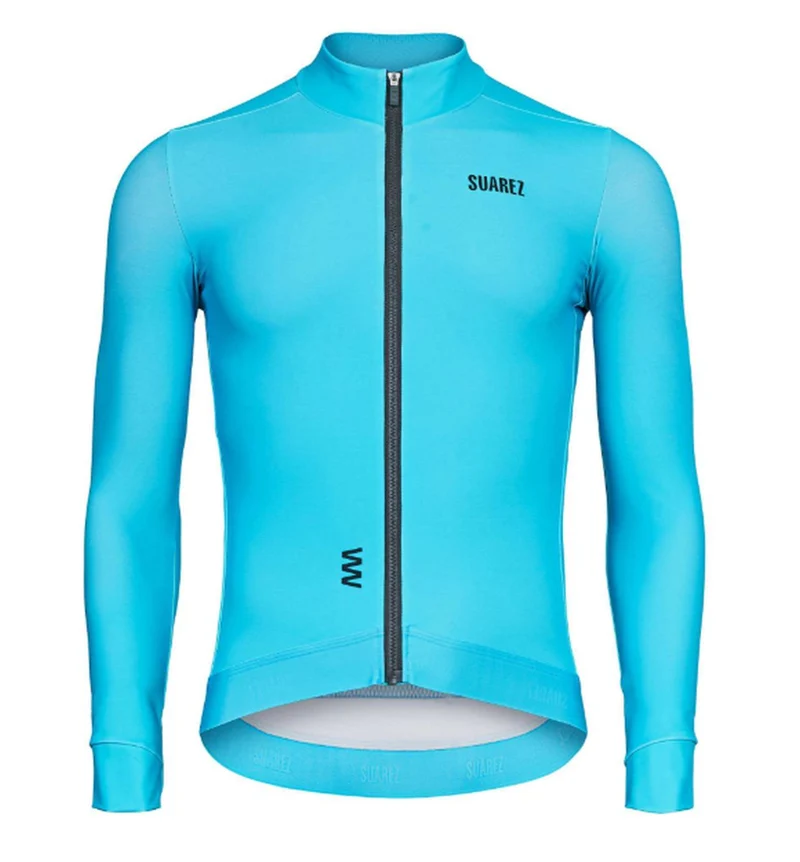 Jersey De Ciclismo M/L Suarez Térmico Ascender Sky Blue
