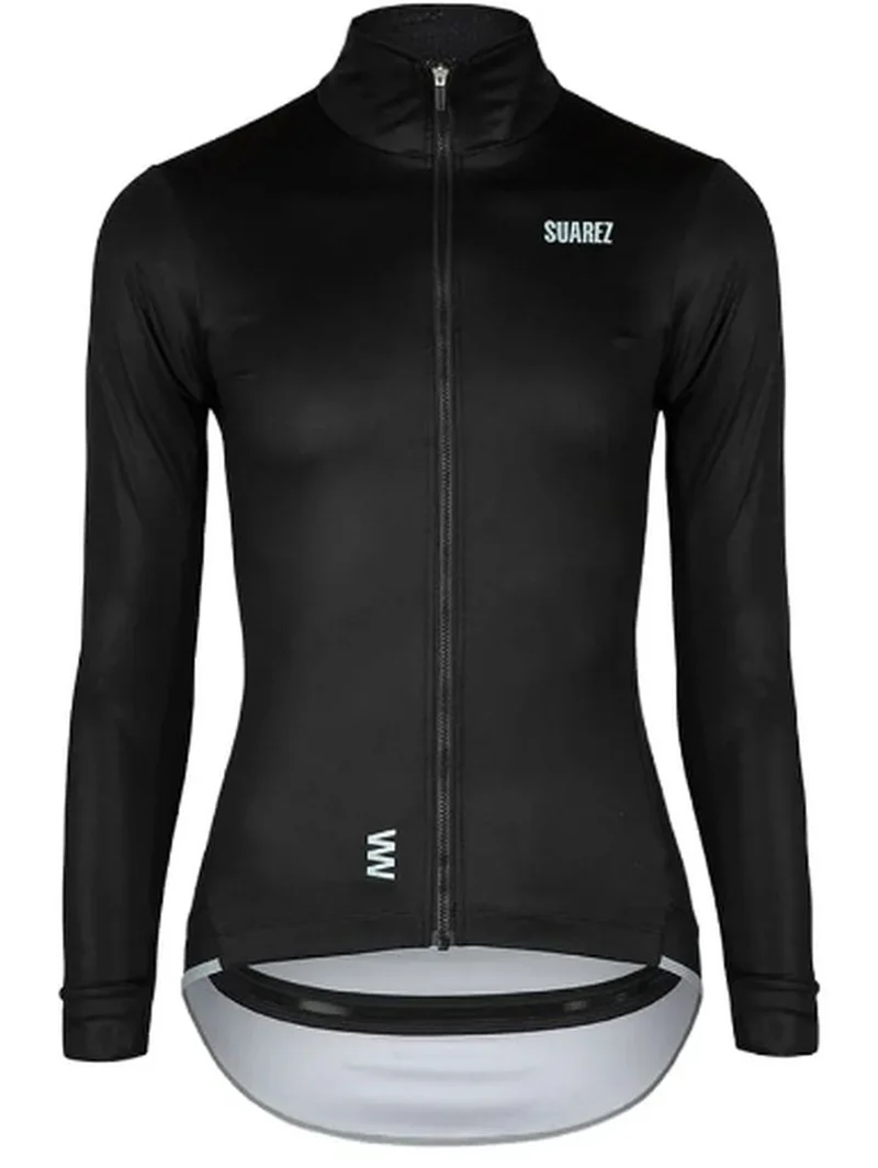 Jersey De Ciclismo M/L Mujer Suarez Térmico 3S Negro
