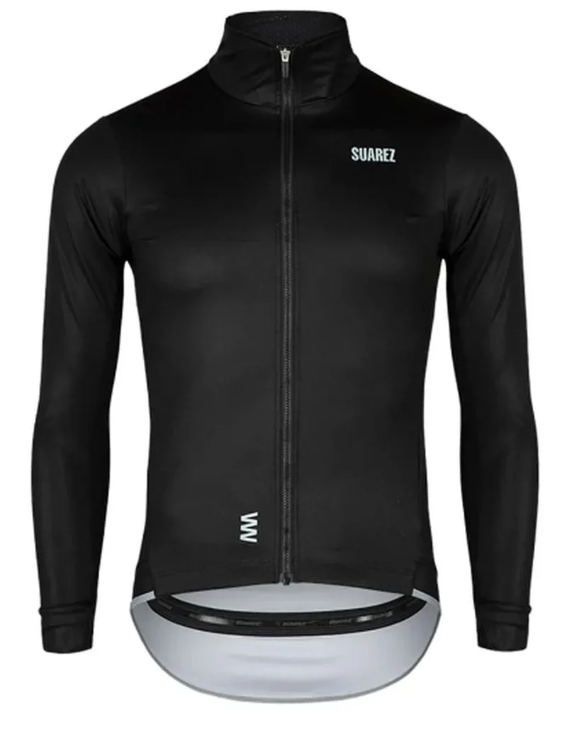 Jersey De Ciclismo M/L Suarez Térmico 3S Negro