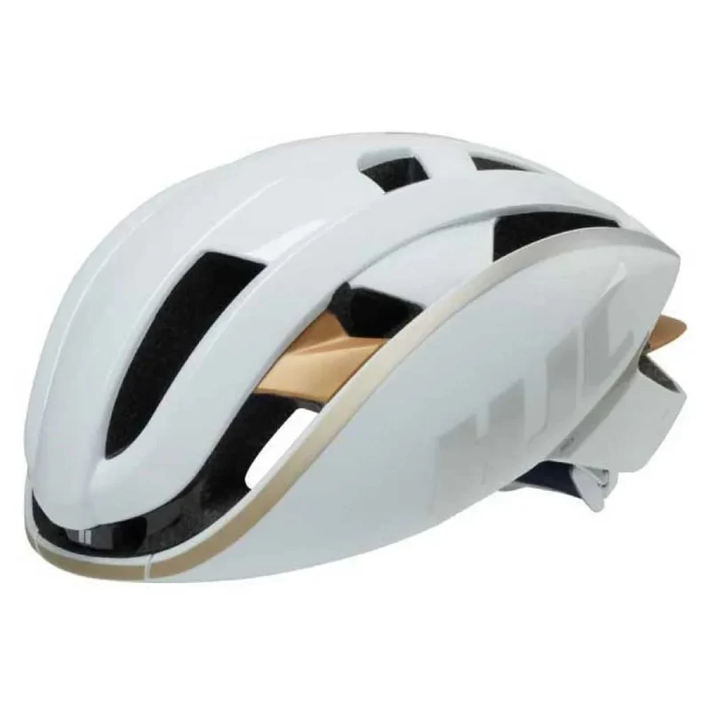 Casco de Ciclismo Ruta HJC Ibex 3 White/Gold