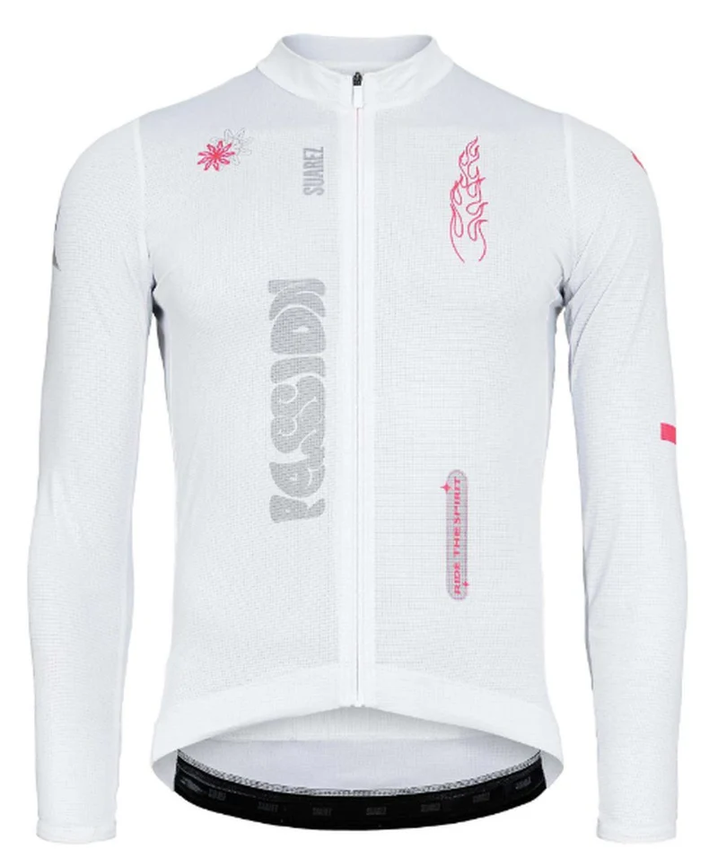 Jersey de Ciclismo M/L Suarez Ease White