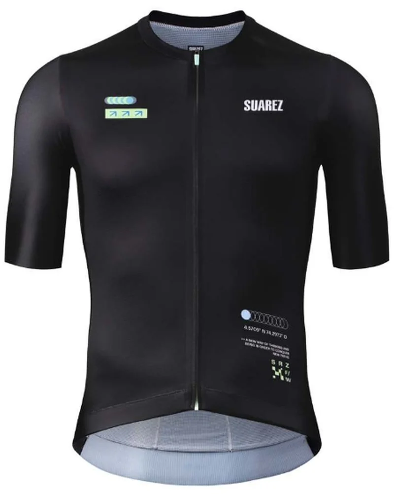 Jersey de Ciclismo M/C Suarez Pro Team Black
