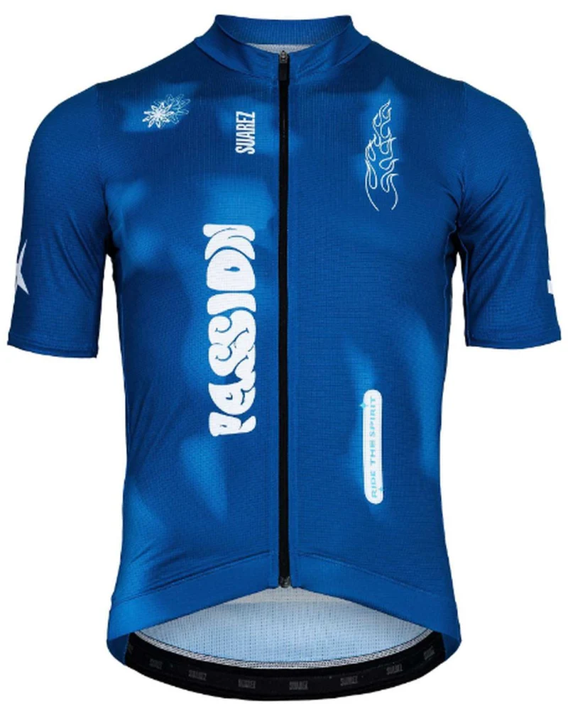 Jersey de Ciclismo M/C Suarez Ease Blue