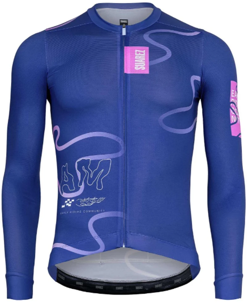 Jersey de Ciclismo M/L Suarez Lock Cobalt