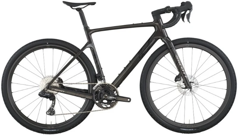 Bicicleta Gravel Scott Addict 15 Carbono GRX Di2 Negro