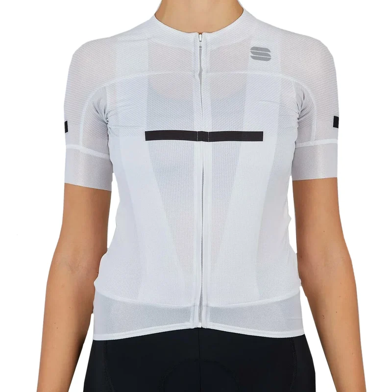 Jersey SPORTFUL EVO Blanco Manga Corta para Mujer