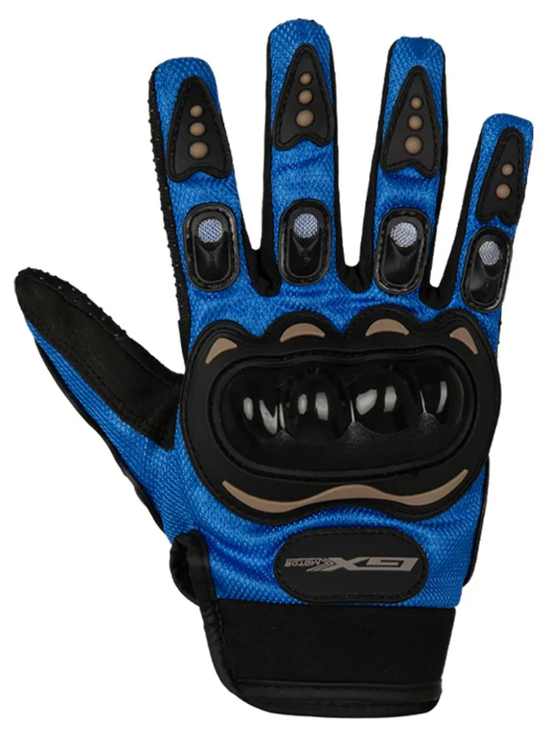 Guantes MCS-01D GxMotor Azules/Negros