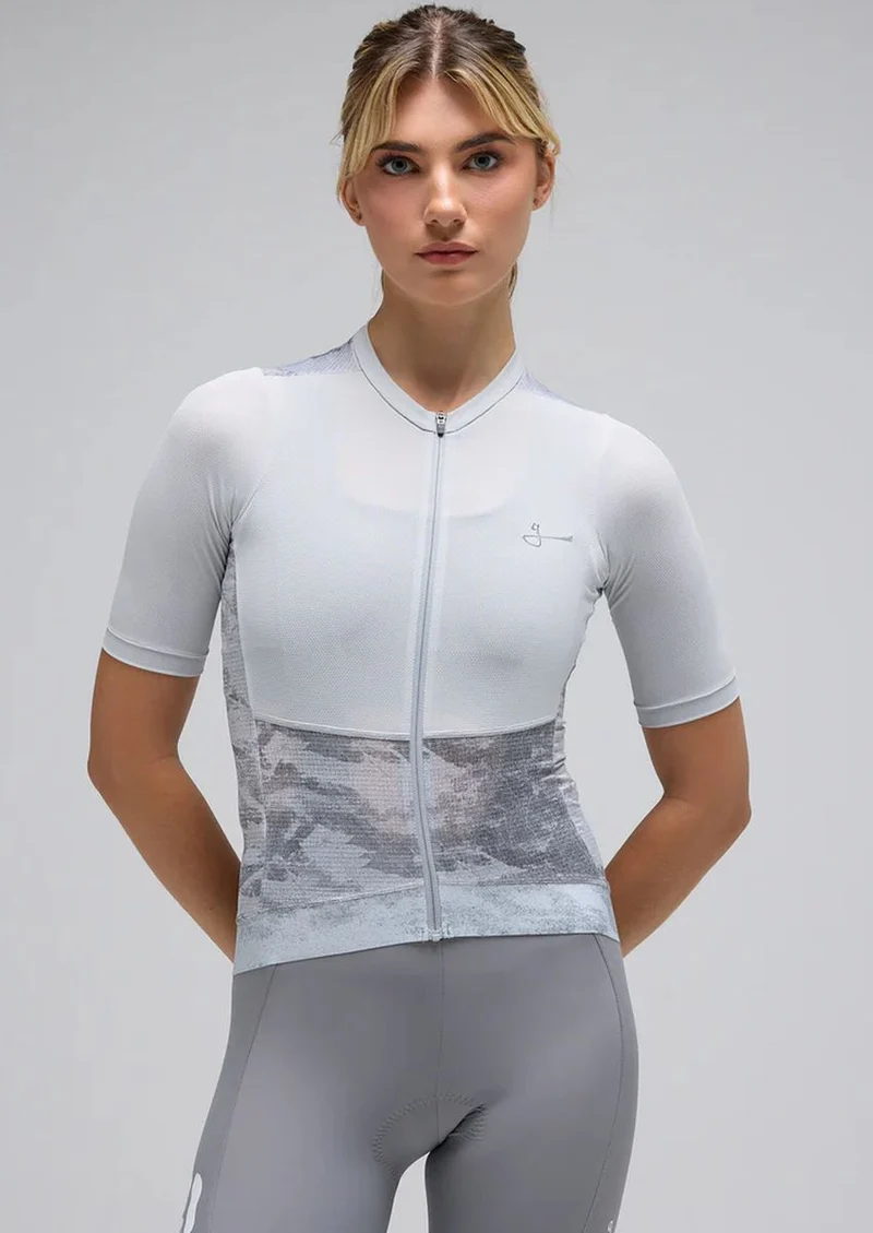 Jersey Ciclismo M/C Mujer Givelo G90 Prime Silver