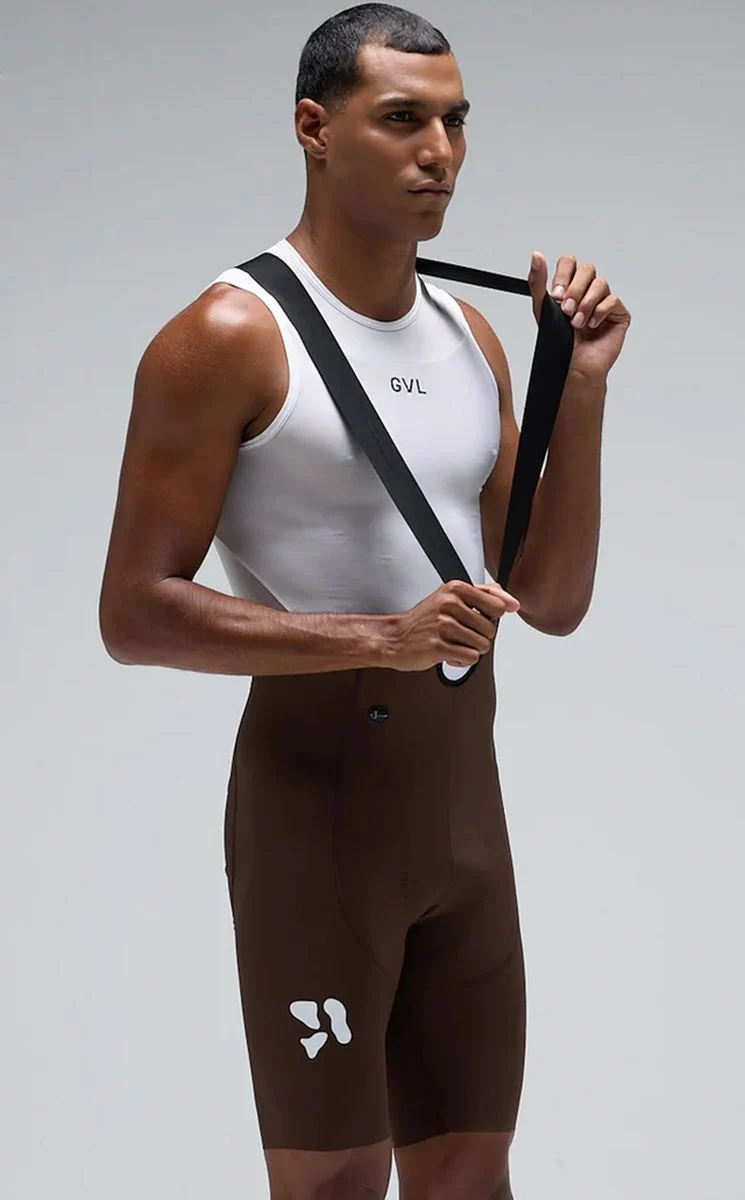 Pantaloneta Ciclismo C/T Hombre Givelo G90 Ultra Chocolate