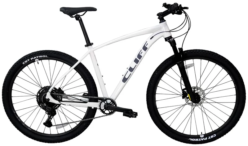 Bicicleta MTB Cliff Muddy 7 Cues 11 Vel Wh/Bk