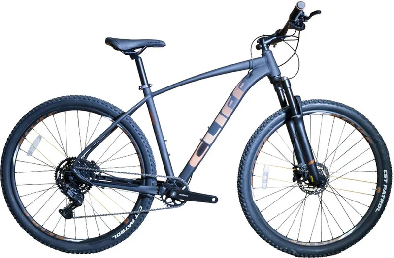 Bicicleta MTB Cliff Muddy 4 Cues 9 Vel Black/Cooper