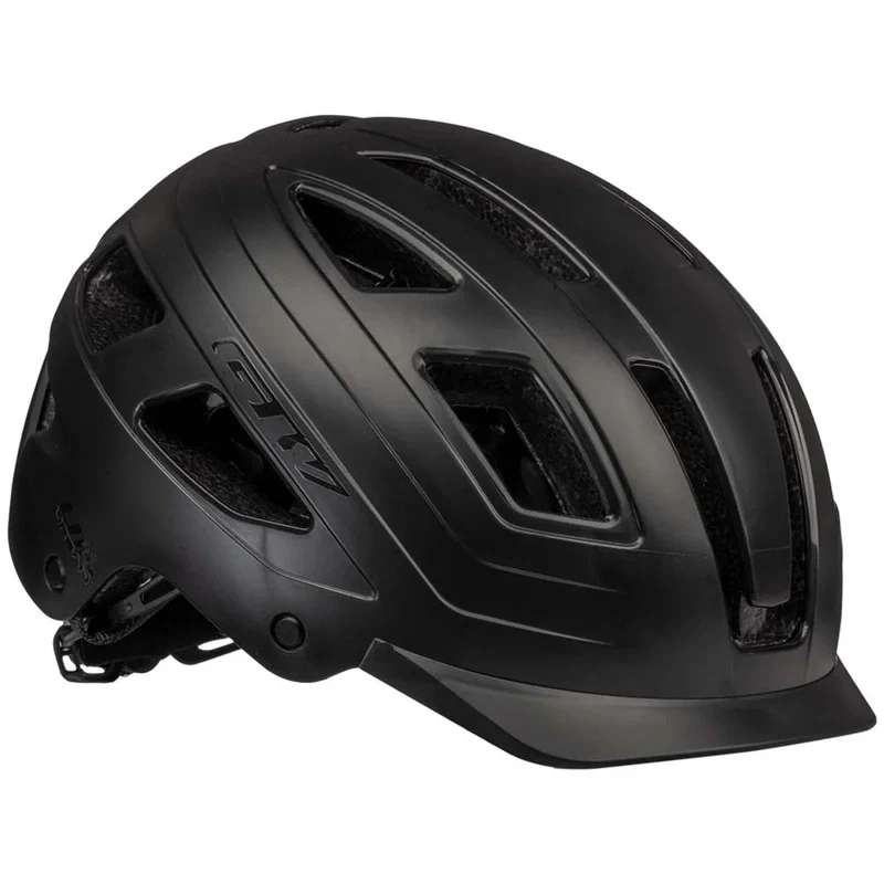 Casco de Ciclismo GW U1 con Luz de Seguridad Negro