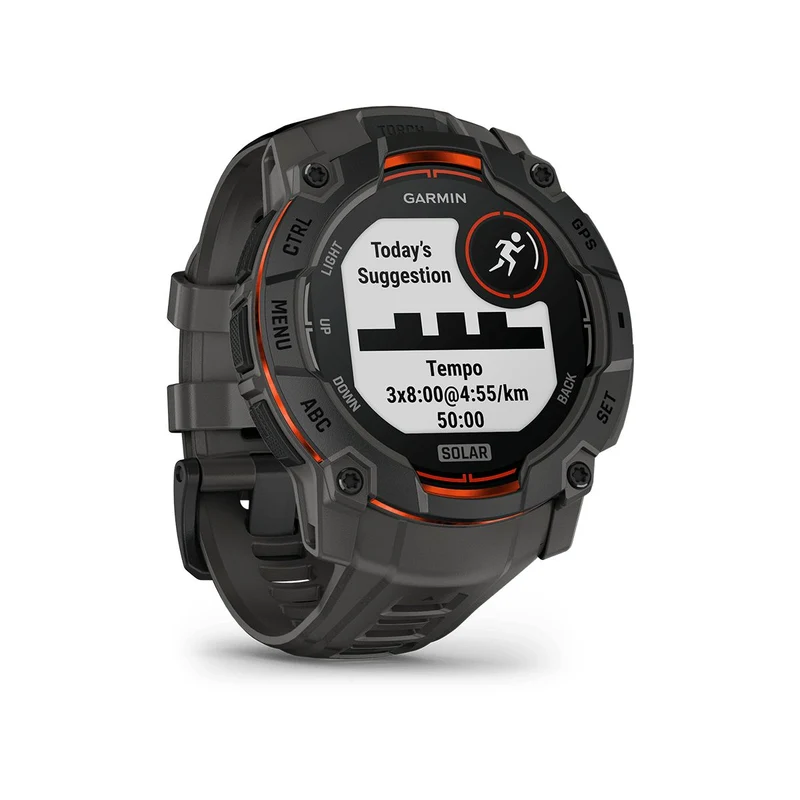 Reloj Garmin Instinct 3 50Mm Solar Black Slate Gray