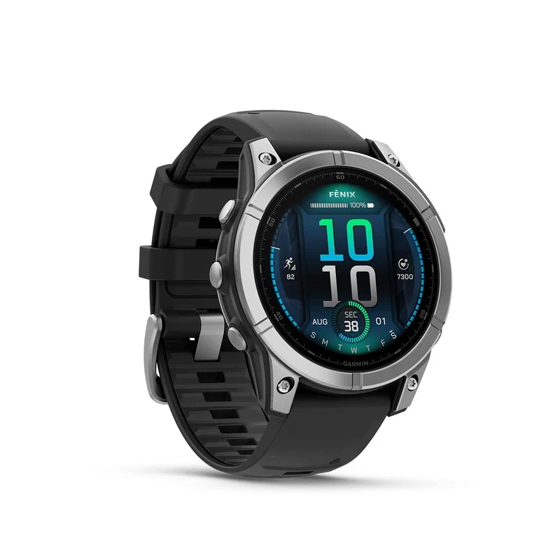 Reloj Garmin Fenix E Amoled 47Mm Steel Black