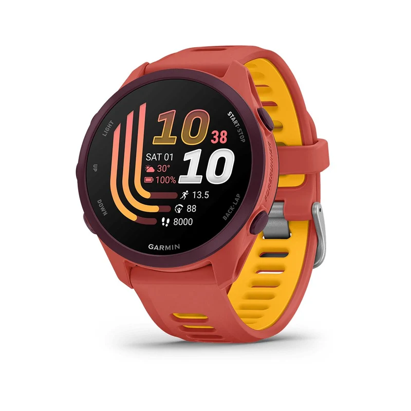 Reloj Garmin Forerunner 170 Music Red Pink/Mango Band
