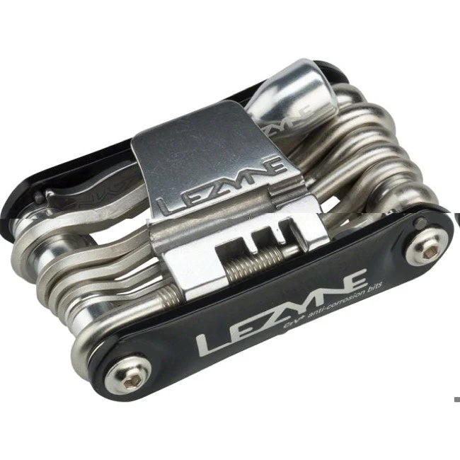 Multiherramienta Lezyne RAP-21 CO2 negra AL Side Plates 178G