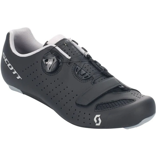 Zapatilla Ciclismo Ruta Scott Comp Boa Negras/Silver