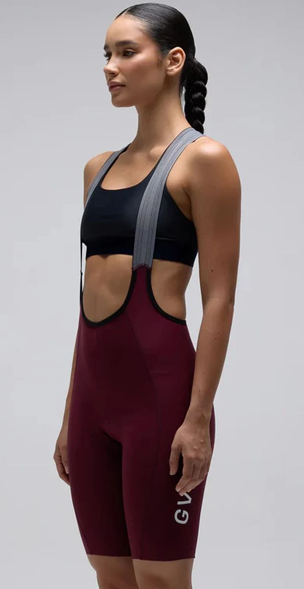 Pantaloneta Ciclismo C/T Mujer Givelo Lacefly 2.0 Wine