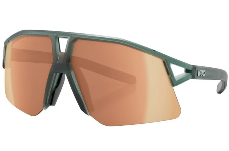 Gafas de Ciclismo Koo Hype Green Glass Matt