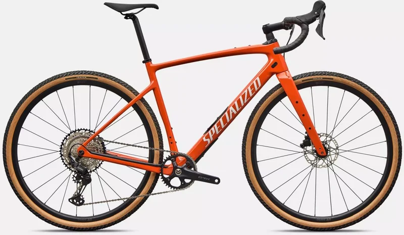 Bicicleta Ruta Specialized Diverge4 Sport Carbon Deep Orange