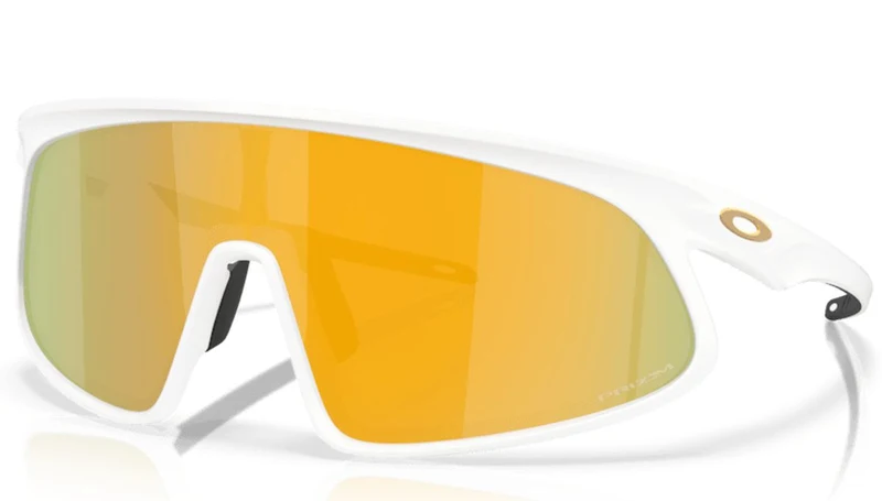 Gafas de Ciclismo Oakley RSLV Blancas Prizm 24k
