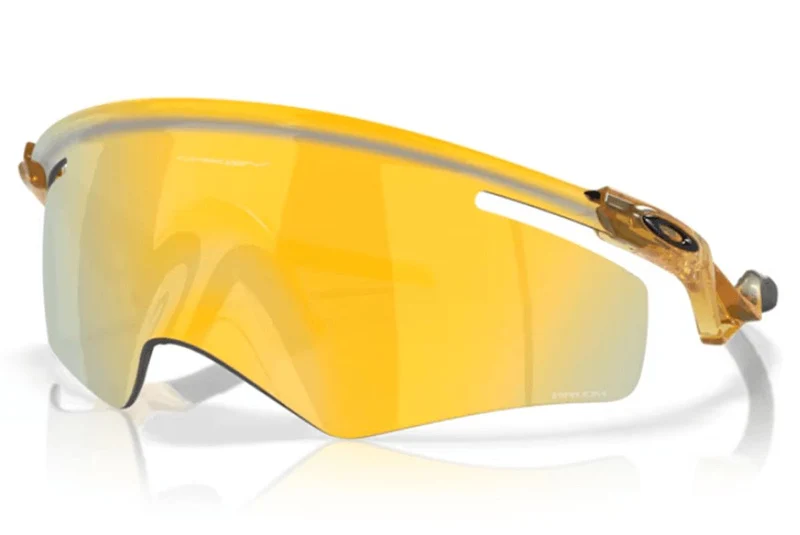 Gafas de Ciclismo Oakley QNTM Kato Dorado Prizm 24k