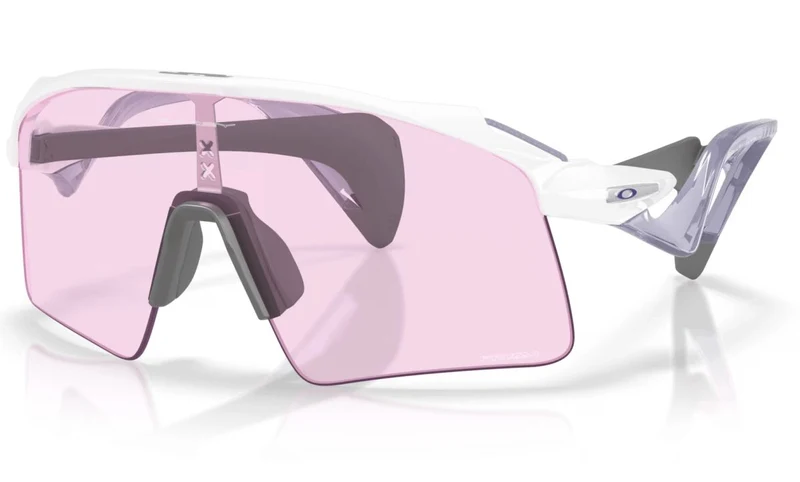 Gafas de Ciclismo Oakley Stunt Wing Blancas Prizm Low Light