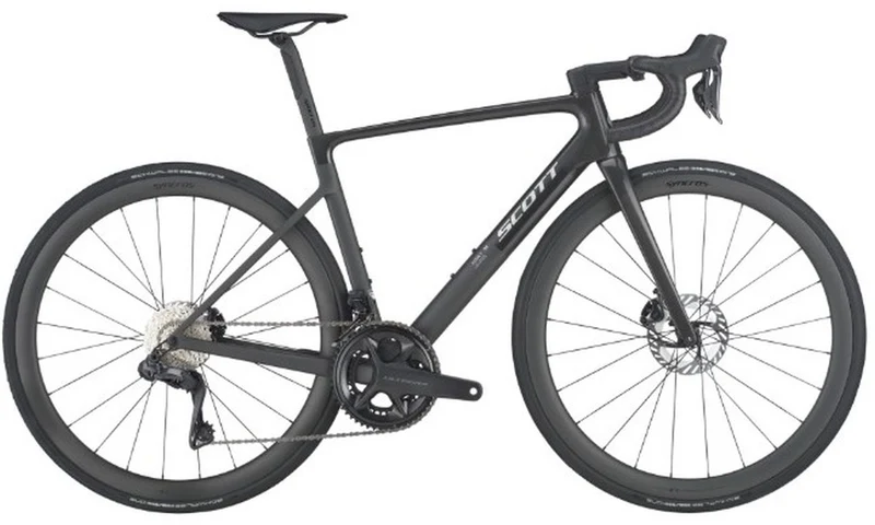 Bicicleta Ruta Scott Addict RC 20 2026 Negro Carbon