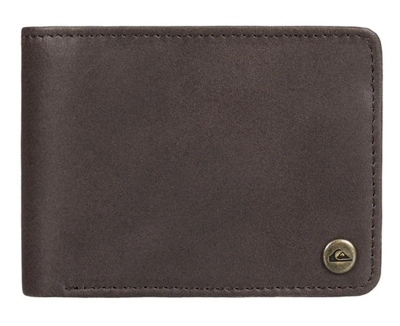 Billetera Quiksilver Mack Chcocolate Brown