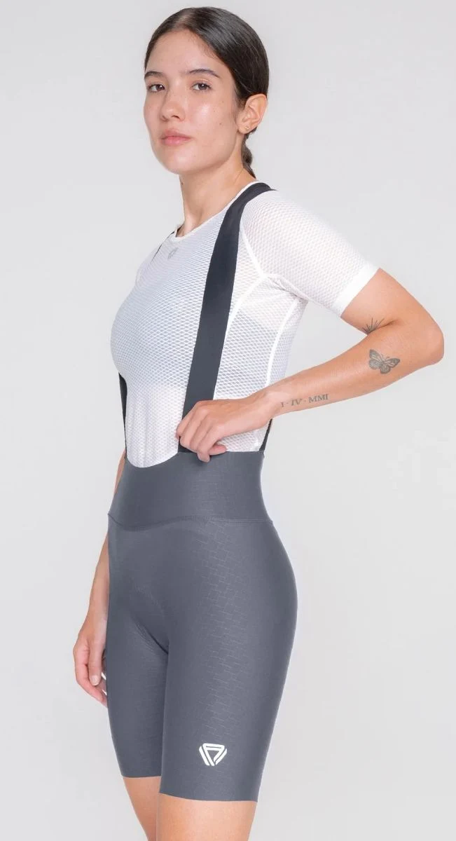 Pantalóneta Ciclismo C/T Mujer GW Weft Gris