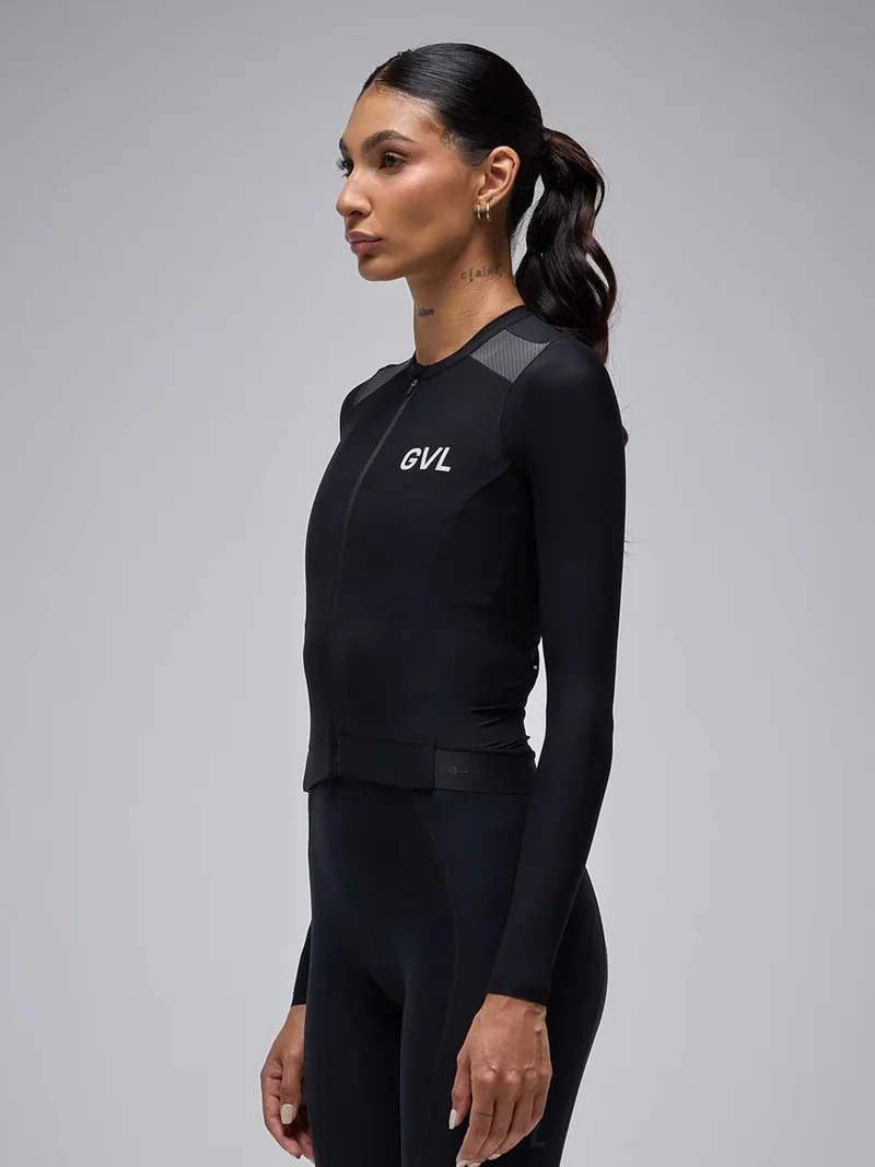 Jersey Ciclismo M/L Mujer Givelo Modern Classic Black