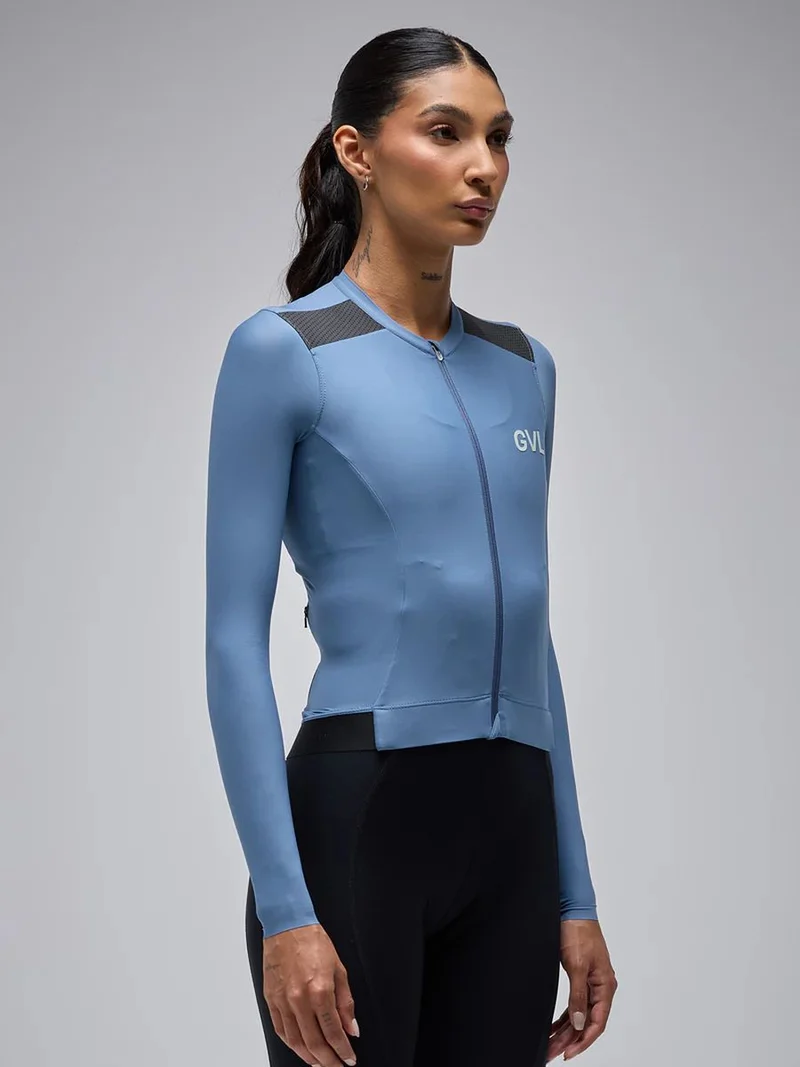 Jersey Ciclismo M/L Mujer Givelo Modern Classic Blue
