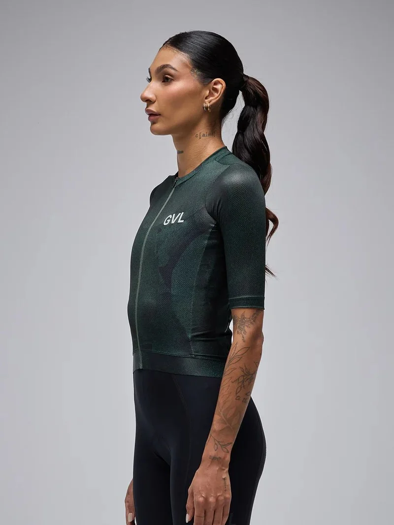 Jersey Ciclismo M/C Mujer Givelo ModernClassic GrapheneGreen