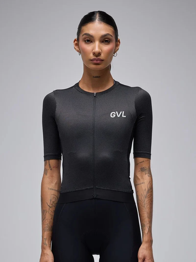 Jersey Ciclismo M/C Mujer Givelo Modern Classic Graphene Ngr