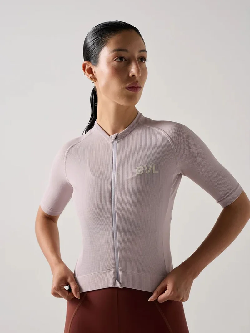 Jersey Ciclismo M/C Mujer Givelo ModernClassic Waffle Crepe