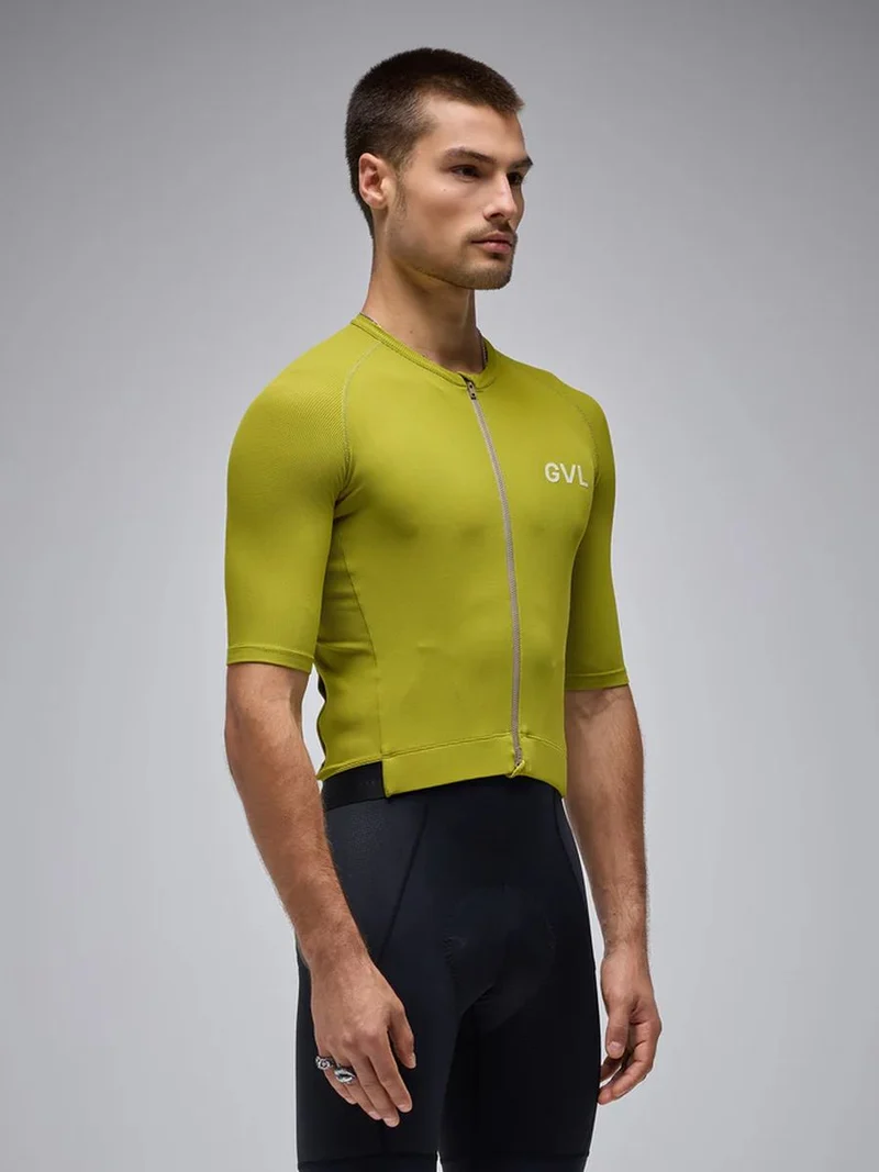 Jersey Ciclismo M/C Hombre Givelo Modern Classic Waffle EGre