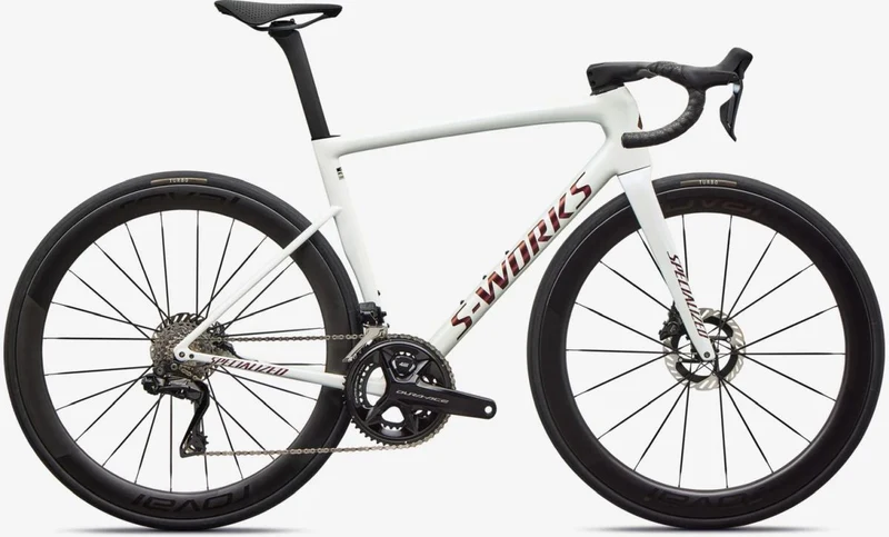 Bicicleta Ruta Specialized S-W Tarmac SL8 Wh Sil/Pearl/Black