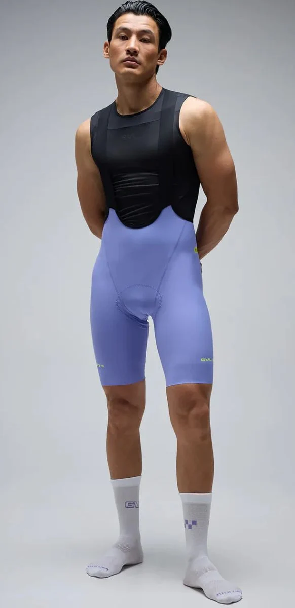 Pantaloneta Ciclismo C/T Hombre Givelo GVL HD Pro 2.0 Lilac