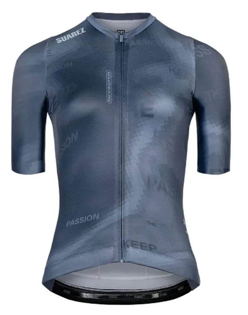 Jersey De Ciclismo M/C Mujer Suarez BlueSteel