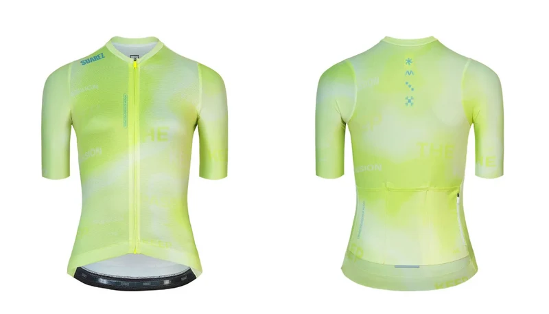 Jersey De Ciclismo M/C Mujer Suarez Lock Lime