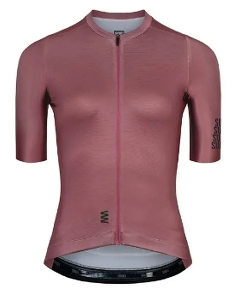 Jersey De Ciclismo M/C Mujer Suarez Solid Rose Taupe