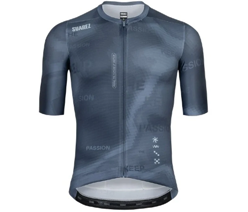 Jersey De Ciclismo M/C Hombre Suarez Lock BlueSteel