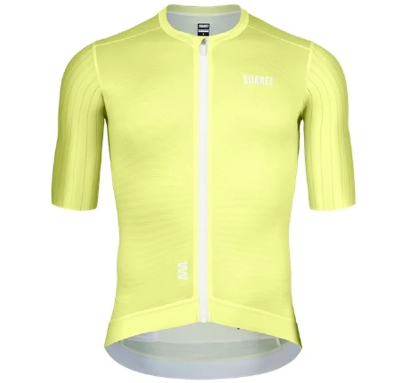 Jersey De Ciclismo M/C Hombre Suarez Shade Lime